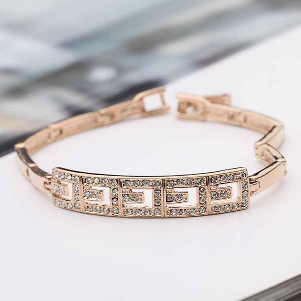 

hollow fashion retro temperament bracelet wholesale jewelry, Black