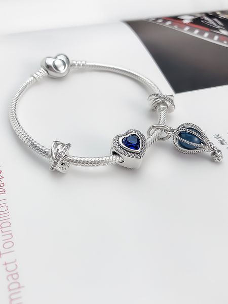 

2020 новый пандора бисером браслеты шарм браслет серебро оригинальный 925 пандора браслет ювелирные изделия браслеты дружбы женщины делают б, Golden;silver