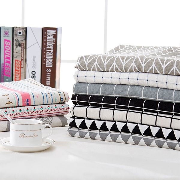 

simple modern tablecloth cloth pastoral table cloth plaid rectangular coffee table cover