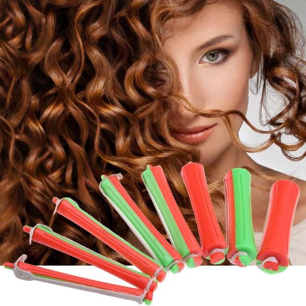 

80pcs/set diy cold perm rod salon hair roller curling curler rubber band hair clip hairdressing maker styling tool dropshipping