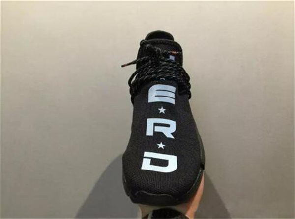 

2019 release trail human race nmd hu pharrell williams nerd black running shoes man women running shoes sneakers sports sneakers bb7603