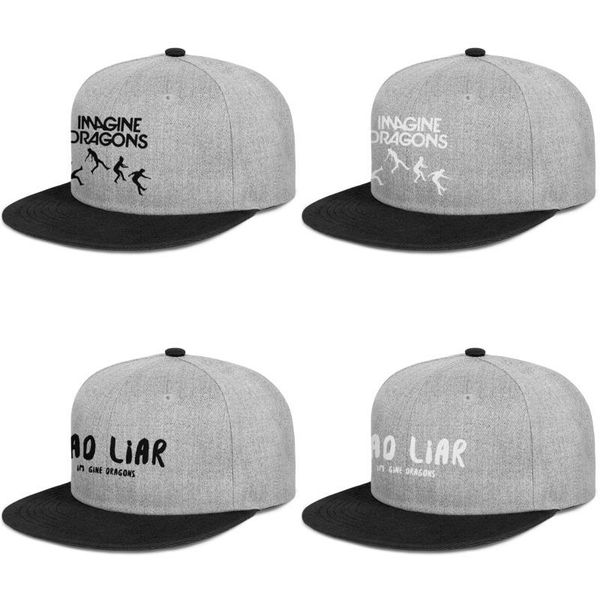

imagine dragons bad liar letters black for men and women snap back,flat brimcap ball cool fitted blank hip hop hats sign cover poster cd, Blue;gray