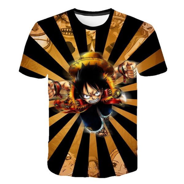 

забавный one piece луффи футболка аниме футболка мужчины футболка мальчиков футболки homme одежда casual tee отпечатано с коротким рукавом t, White;black
