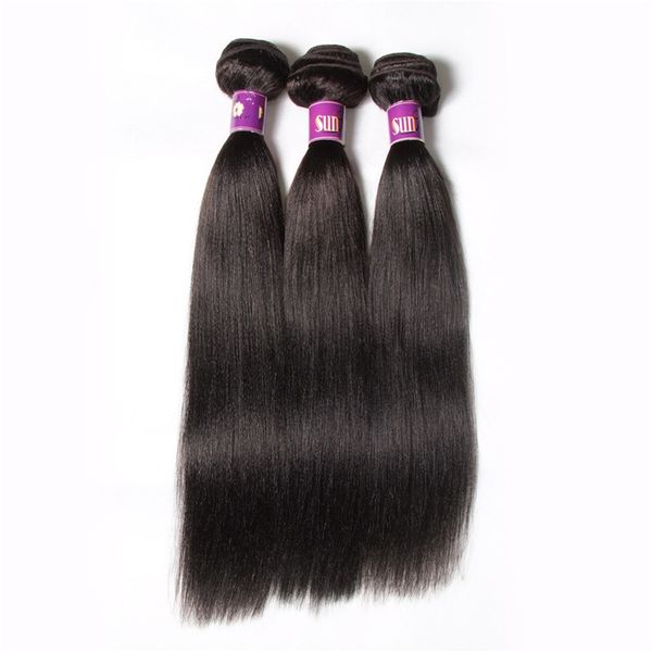 

7a brazilian kinky traight weave 3 pc lot kinky traight brazilian virgin hair bundle italian coar e yaki hair dhl hipping