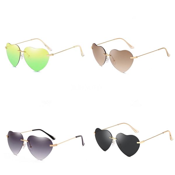 

square heart-shaped sunglasee women ladies oversized rhinestone heart-shaped sunglasee men half frame eyeglasses for female uv400 #62274, White;black