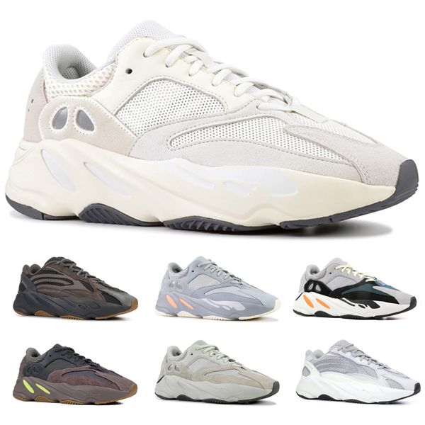 

700 Men Women Designer Running Shoes Runner Wave Vanta Salt Inertia Static Analog Geode Mauve Kanye West Trainer Sport Sneaker