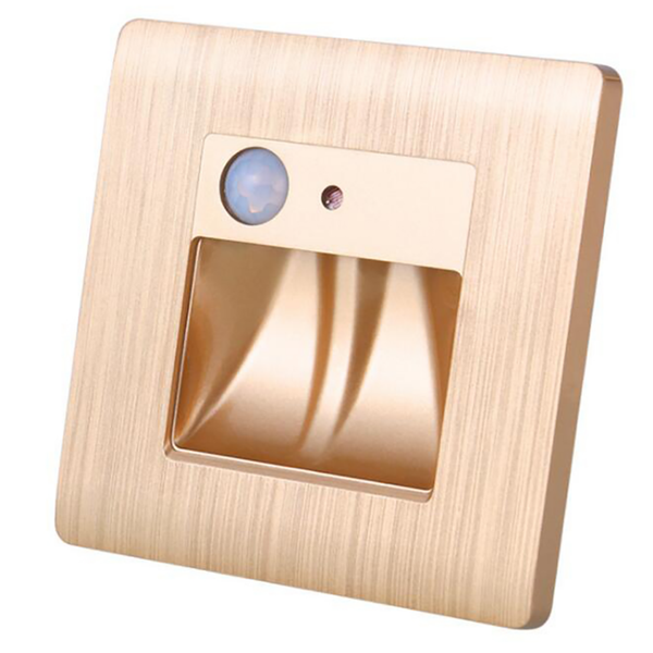 

new night light recessed wall lamps auto on off pir motion sensor emergency lighting for corridor stair kitchen bathroom light