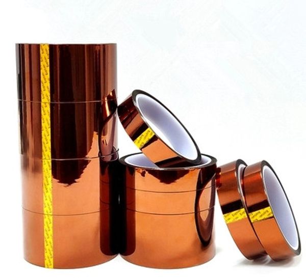 

heat resistant polyimide tape high temperature adhesive insulation kapton tape width 10/12/15/18/20/25/30/35mm length 30m