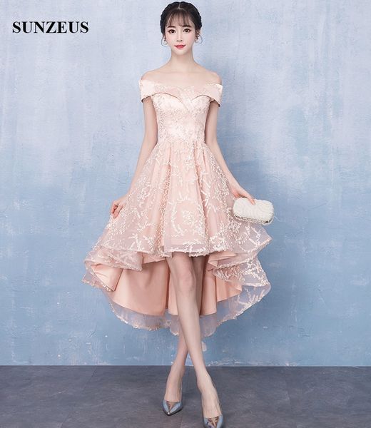 vestido de festa curto na frente e comprido atrás