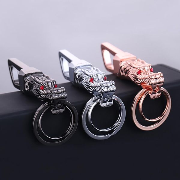 

jobon high-grade car keychain men women key chains men key holder ring gift jewelry fashion bag pendant, Slivery;golden