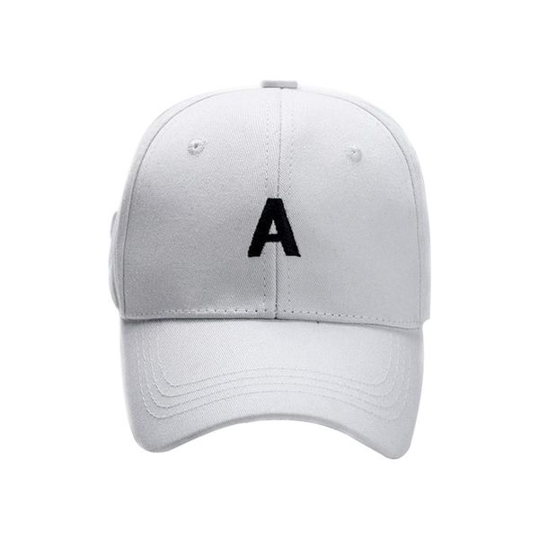 

1pc baseball cap adjustable letter a shading outdoor caps peaked cap for fishing hunting