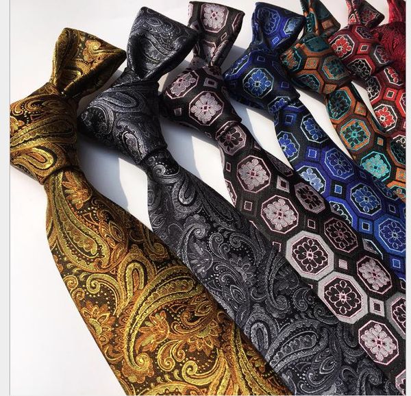 

two leisure vocational fashion tie polyester arrow-shaped jacquard stripe tie, Blue;purple