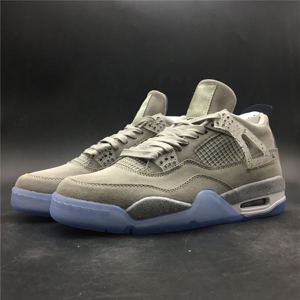 

2019 new men 4s grey suede outdoor shoes men sneakers designer shoes us 7-13