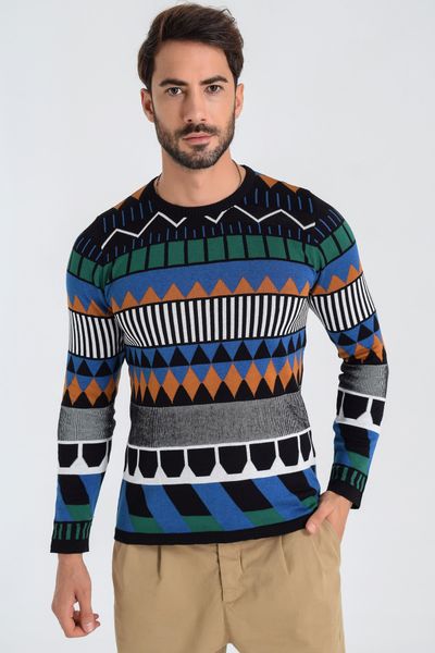 

bike collar men 's sweater sweater, White;black