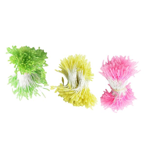 

900x искусственный цветок тычинки двойные головки поддельные маленькие ягоды домашний декор