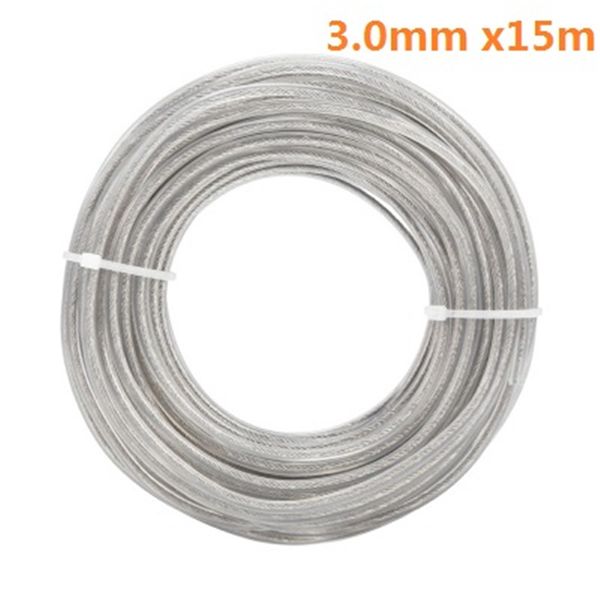 

trimmer line strimmer brushcutter cord line long round roll square grass rope for lawn mower trimmer garden tools parts