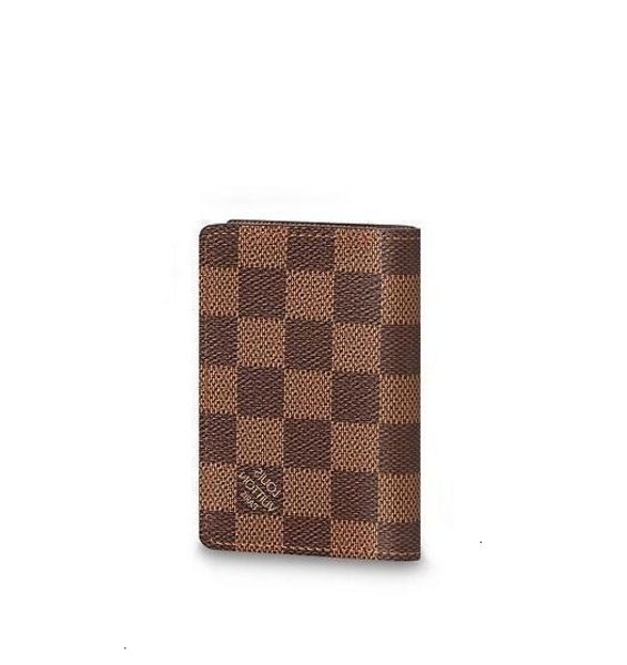 

newn63145 pocket organiser men real leather long wallet chain wallets compact purse clutches evening key card holders