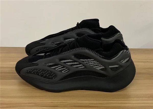 

2019 new release 700 v3 black designer shoes for sale glows in the dark kanye west men womens running shoes