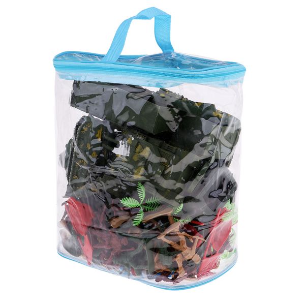 

146pcs plastic painted military model tanks figures people scene children diy toys