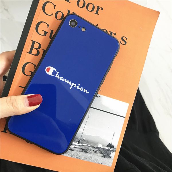 

дизайнерские случаи телефона модный чехол для iphone x 7plus 8p 7 8 6p 6sp 6 6 s письмо марка горячей продажи черный белый синий улица хип-х