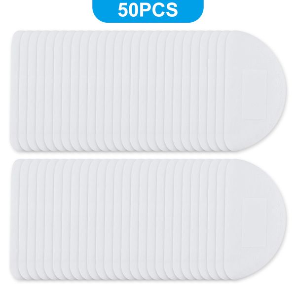

50pcs 3 layers disposable mouth gasket anti dust and haze mask mat filter cotton core replaceable breathable isolation pad