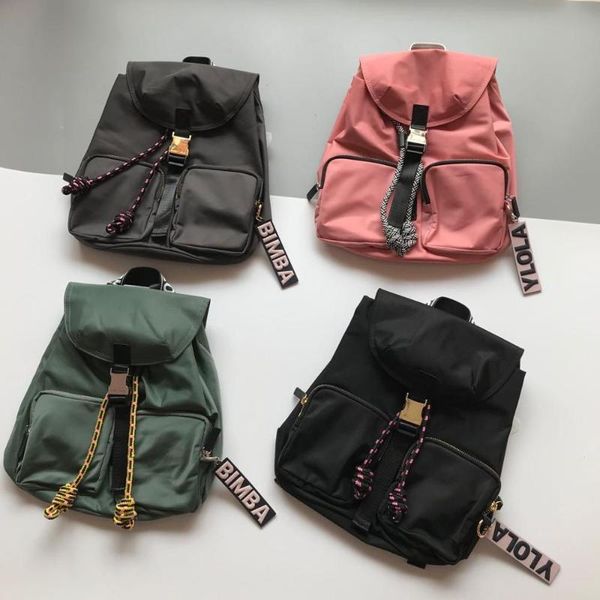

bolsos bimba y lola women backpack lady bag pack