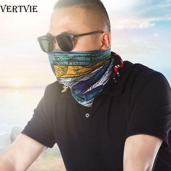 

vertvie 2 pcs hiking scarves men women breathable collar windproof anti uv neck cover dustproof fishing hunting cycling bandana, Black