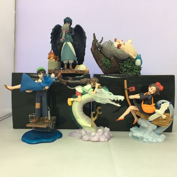 

moving castle sky city dragon cat miyazaki hayao animation office