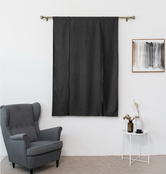 

curtains for room roman curtain window curtains for living room bedroom one pieces solid blackout washable tie up 80 x120cm f801