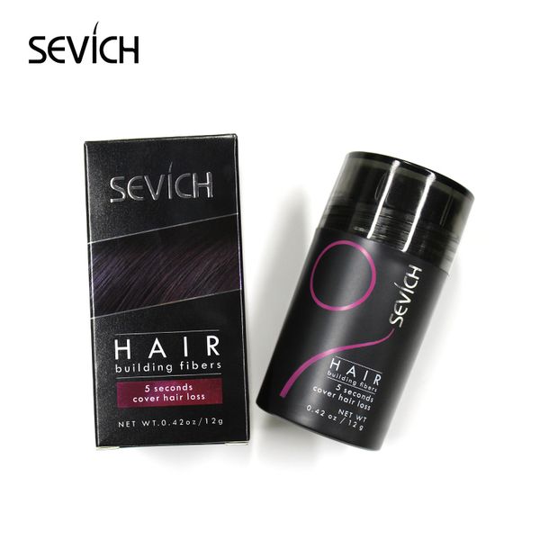 

selling sevich 10colors 12g hair keratin fiber thickening hair styling powder beauty blending hair care
