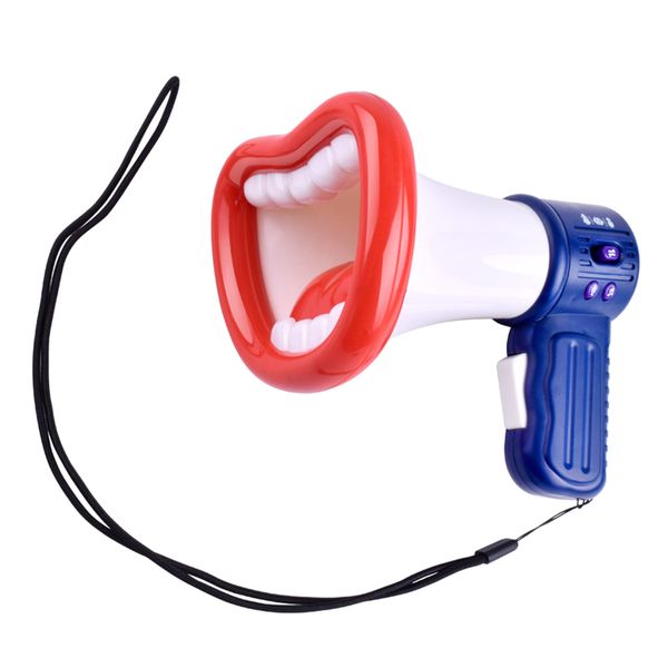 

funny voice changer modifiers toy recording microphone plays, 16 x 11 x 13 cm