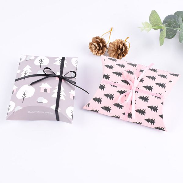 

pillow shape boxes candy box gift box for wedding party favor decor