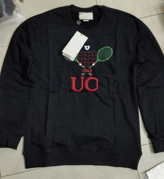 

sweatershirt for men women fashion sleeve pullover sweater with brand print 20fw casual clothes qf1907223, White;black