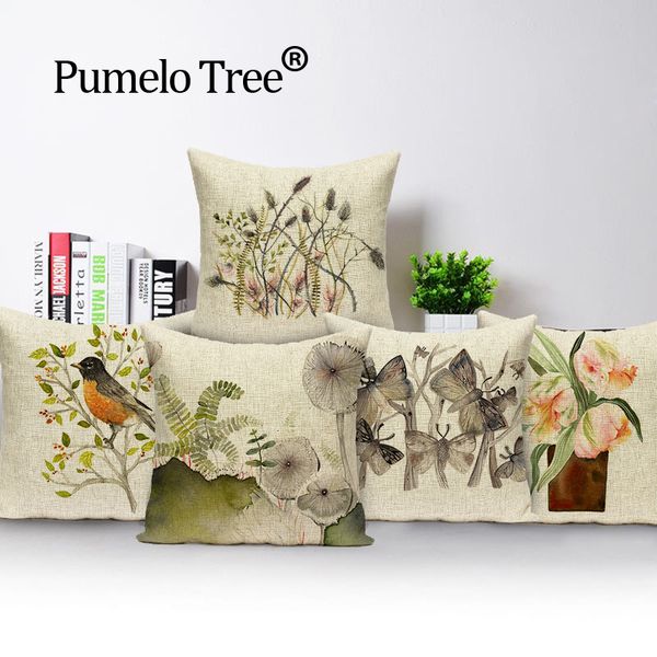 

farmhouse pillow covers flower colorful outdoor cushions throw pillows linen cover decorative custom cover cushion