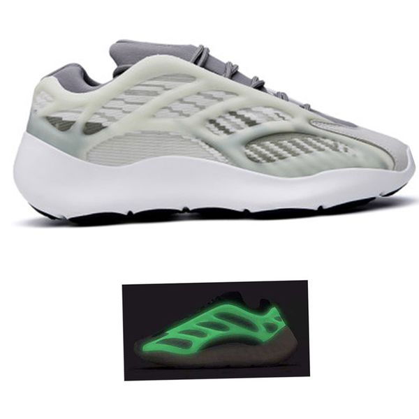 

new 700 v3 luminous gray running shoes kanye west ins 3m og quility designer fashion athoetic sneaker size40-45