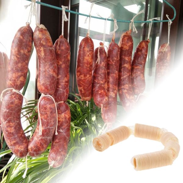 

sausage packaging tools 2 size sausage tube casing for sausage maker machine dog hamburger cooking tools inedible casings4