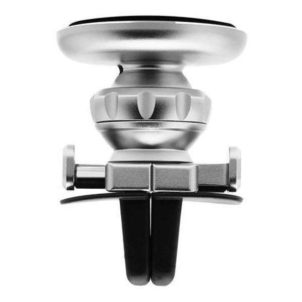 

baseus gold aromatizing car mount 360 degree rotation universal car phone holder magnetic air vent mount - silver