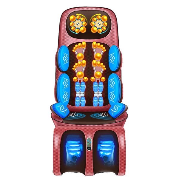 2019 Heat Neck Cushion Electric Massage Chair Vibration Mat With