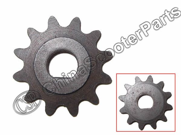 

12 tooth 25h d type 8mm razar evo x-treme izip scooter mini moto sprocket