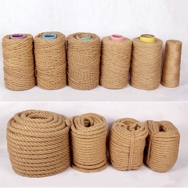 

diy cat scratcher rope twisted sisal rope replacement cat tree scratching toy cat climbing frame binding rope