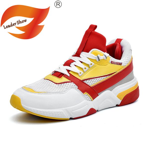 

leader show men casual shoes breathable 2019 fashion men shoes big size 48 non-slip flats sneakers outdoor casual, Black