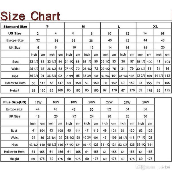 Promgirl Com Size Chart