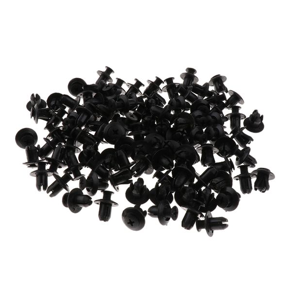 

100 pieces heat insulation sound deadener mat rivet clip