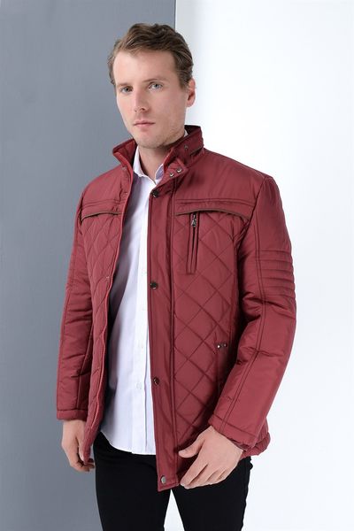 

m8616 dewberry coat -burgundy, Black;brown