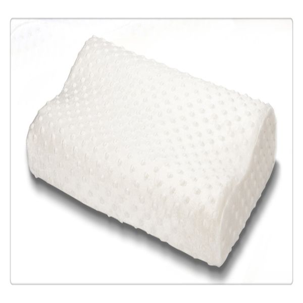 Ventilated Memory Foam Contour Bed Pillow With Breathable Holes