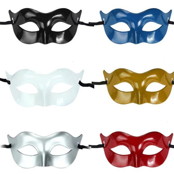 

6 color home supplies selling good quality classic masquerade half face mask for wedding party costume ball drop shipping