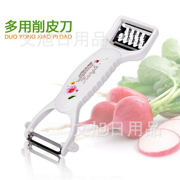 

spot supplies more function planer stainless steel peeler fruits peel suction card mounting