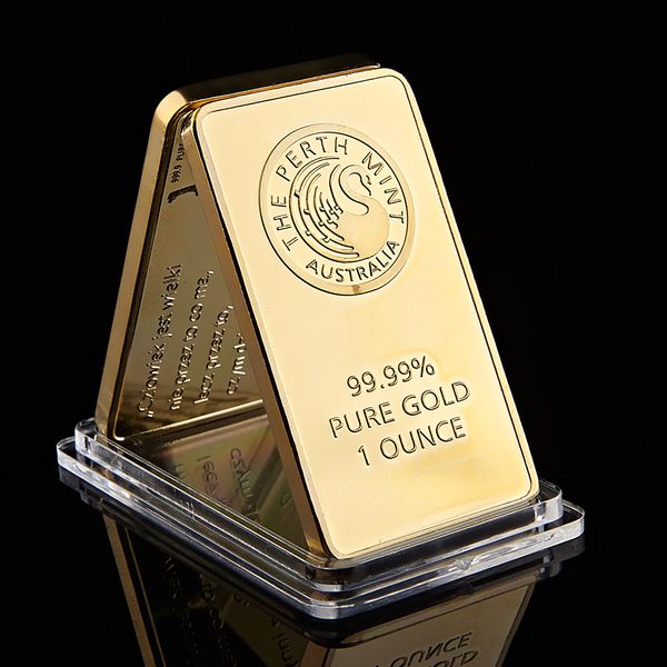 

the perth mint bullion bar australia gold plated bar 24k bullion birthday holiday gifts home decorations crafts
