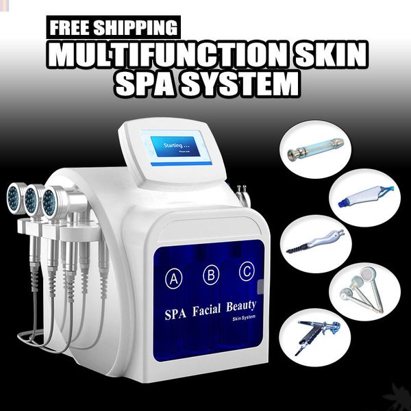 

microdermabrasion spa hydro facial hydra equipment high frequency skin water diamond dermbrasion remove wrinkles promote lymph circulation