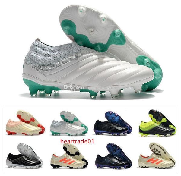 

2019 mens copa 19 fg champagne 19 x 19.1 slip-on soccer football shoes boots 19 scarpe calcio cleats size us6.5-11
